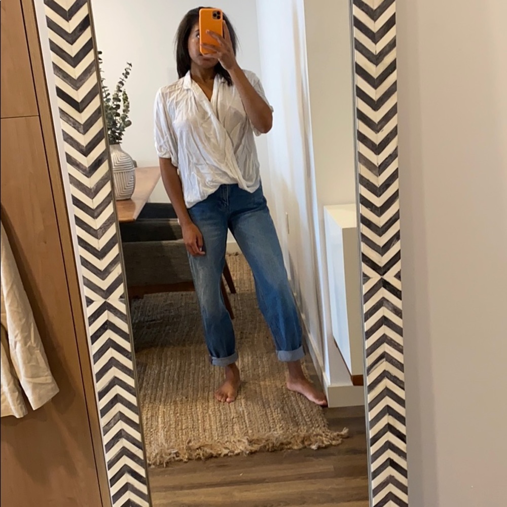 Top Shop White Blouse